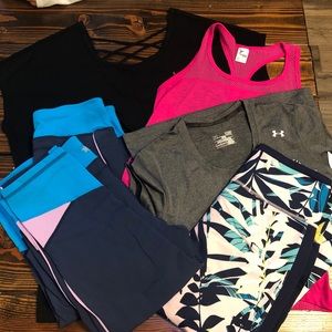 Workout apparel lot